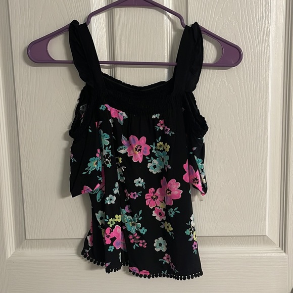 Justice Floral Off the Shoulder Top - Picture 2 of 4